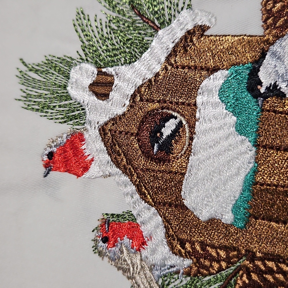 Handmade machine embroidery patch - Picture 2 of 2